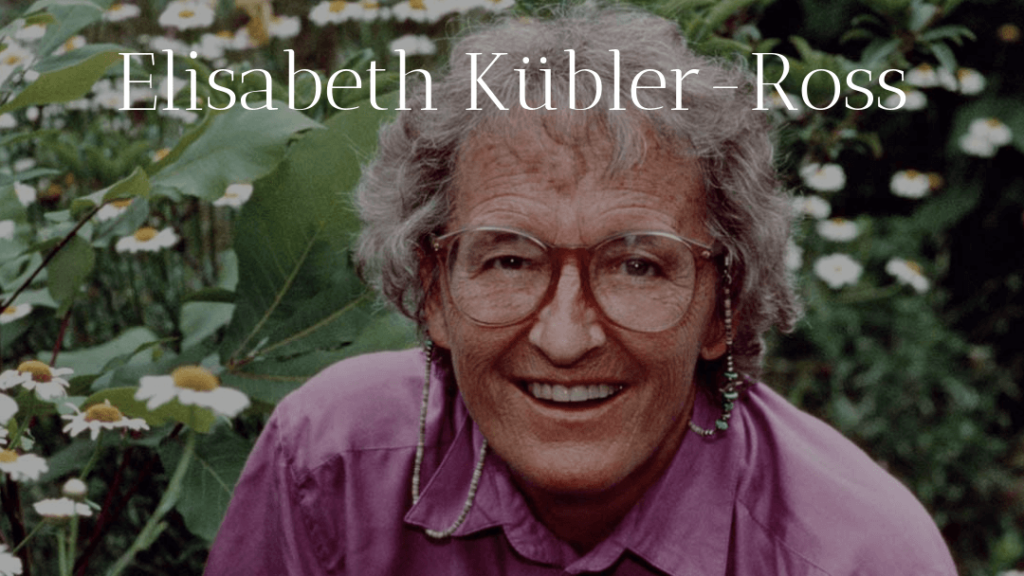 A psiquiatra Elisabeth Kubler-Ross